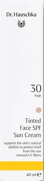 Face Sun Cream - Dr. Hauschka Tinted Face SPF 30 Sun Cream High — photo N2