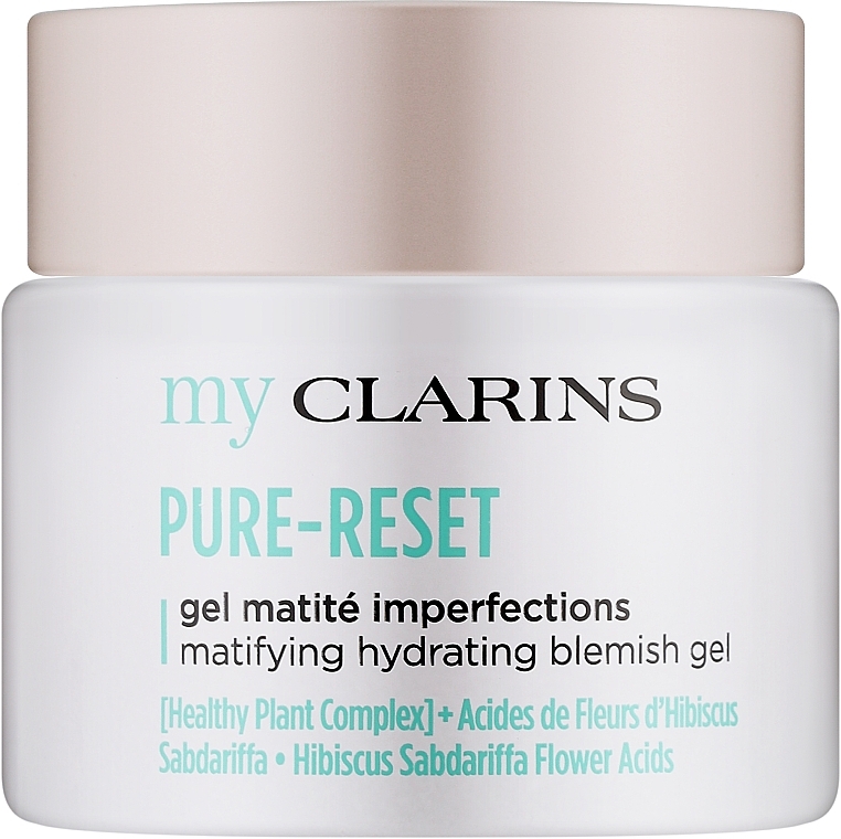 Face Gel - Clarins My Clarins Pure-Reset Matifying Hydrating Blemish Gel — photo N1