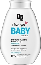 Fragrances, Perfumes, Cosmetics Baby Body Milk - AA I Love you Baby