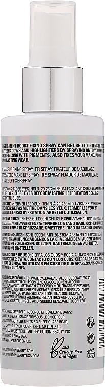 Makeup Setting Spray - Makeup Obsession Pigment Boost Fix Setting Spray — photo N2