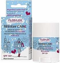 Protective Face Cream Stick - Floslek Winter Care Cream Stick Protective Spf 50+ — photo N1
