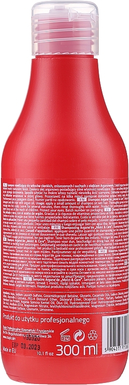 Hair Shampoo - Stapiz Argan’de Moist & Care Shampoo — photo N2