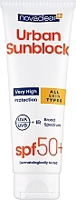 Fragrances, Perfumes, Cosmetics Sun Protection Cream for All Skin Types - Novaclear Urban Sunblock Protective Cream SPF50+