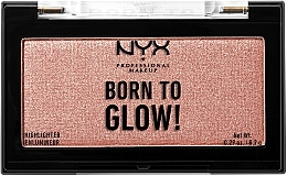 Fragrances, Perfumes, Cosmetics Face Highlighter - NYX Professional Makeup Born To Glow Highlighter