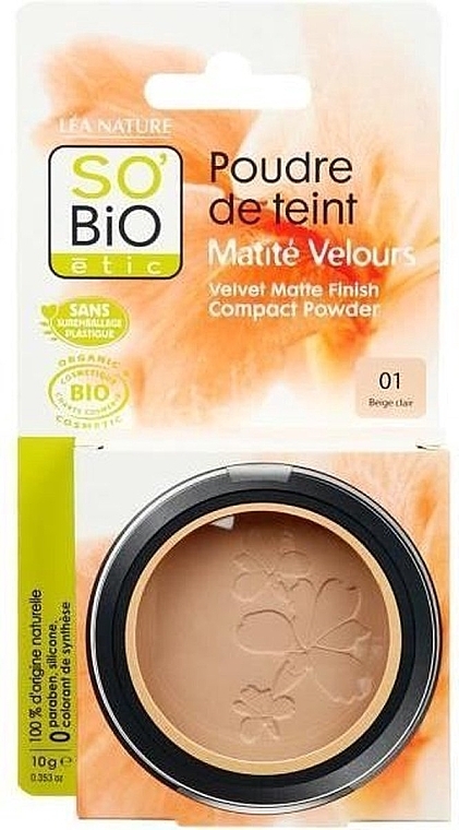 Powder - So'Bio Etic Compact Powder — photo N2