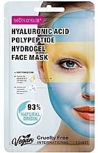 Fragrances, Perfumes, Cosmetics Hydrogel Face Mask - Mond'Sub Hyaluronic Acid Polypeptide Hydrogel Face Mask 