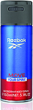Deodorant - Reebok Move Your Spirit Deodorant Body Spray For Men — photo N1