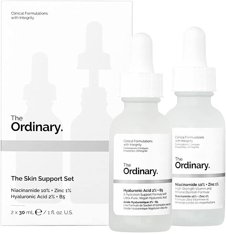 Set - The Ordinary The Skin Support Set (f/ser/2x30ml) — photo N1