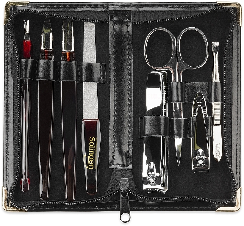 Manicure Set, 8 tools, 144/A - Titania Solinqen — photo N3