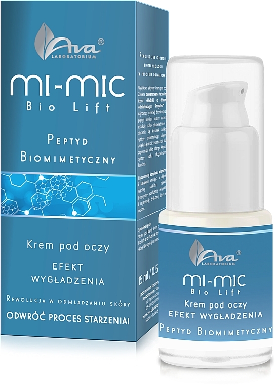 Eye Cream "Smoothing Effect" - AVA Laboratorium Mi-Mic Bio Lift Eye Cream — photo N1