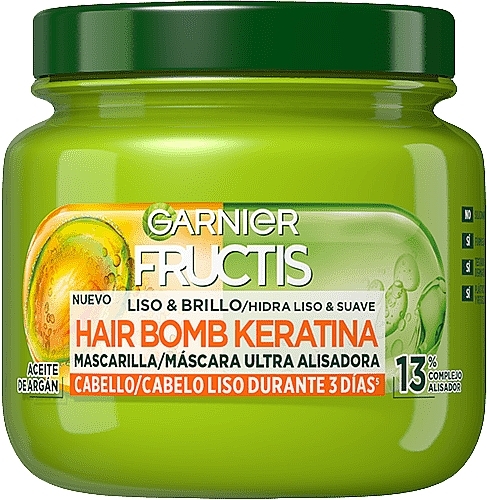 Hair Mask - Garnier Fructis Hydra Smooth 72H — photo N1