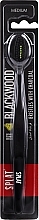 Fragrances, Perfumes, Cosmetics Toothbrush, black & green - Splat Special Blackwood Medium