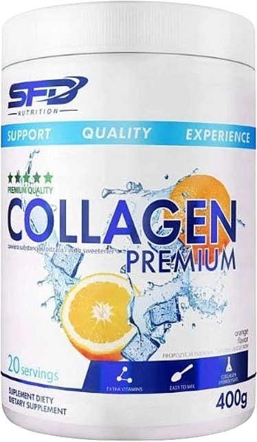 Orange Collagen Premium Dietary Supplement - SFD Nutrition Collagen Premium Orange — photo N1