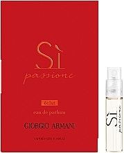 GIFT! Giorgio Armani Si Passione Eclat - Eau de Parfum (sample) — photo N1