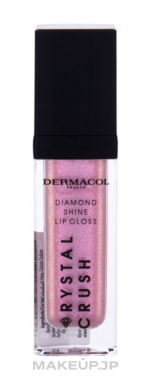 Shine Lip Gloss - Dermacol Crystal Crush Diamond Shine Lip Gloss — photo 01