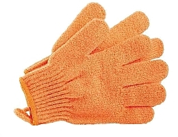 Fragrances, Perfumes, Cosmetics Bath Gloves, orange - The Body Shop Exfoliating Bath Gloves