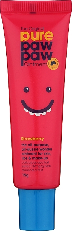 Strawberry Lip Balm - Pure Paw Paw Ointment Strawberry — photo N1