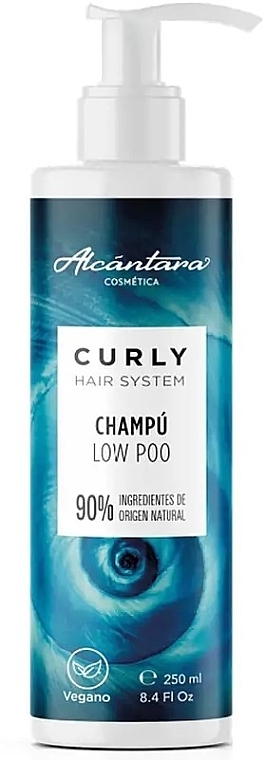 Shampoo for Curly Hair - Alcantara Cosmetica Curly Hair System Shampoo — photo N1