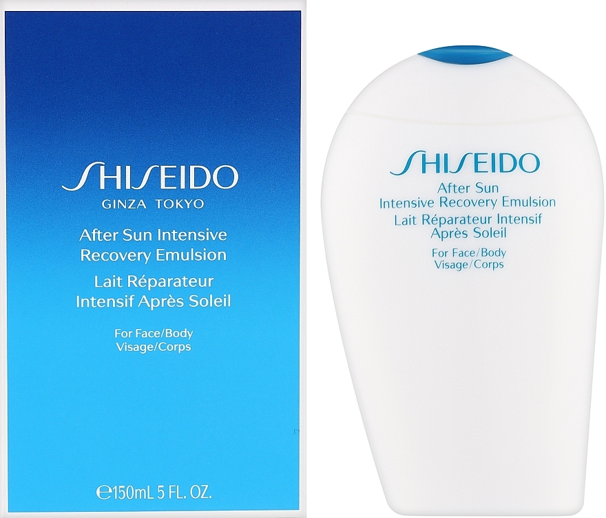 After Sun Face and Body Emulsion - Shiseido Suncare After Sun Intensive Recovery Emulsion — photo N2