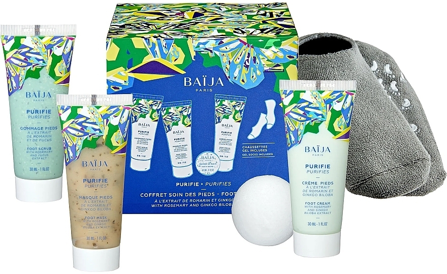 Foot Care Set, 5 products - Baija Purifies Foot Care Set — photo N1