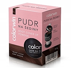 Fragrances, Perfumes, Cosmetics Grey Hair Cover Up Powder - Colorwin Root Cover Up Powder (Dark Brown)