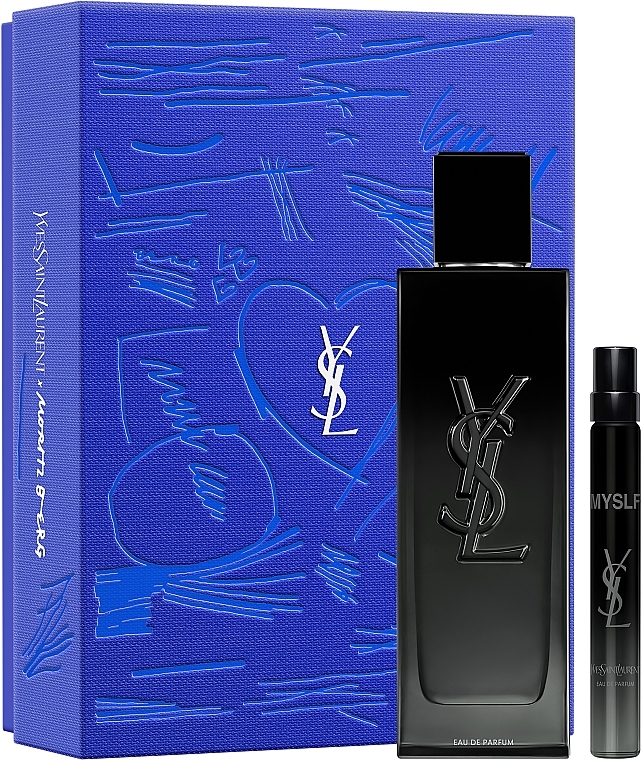 Yves Saint Laurent MYSLF Refillable - Set (edp/100ml + edp/10ml) — photo N2