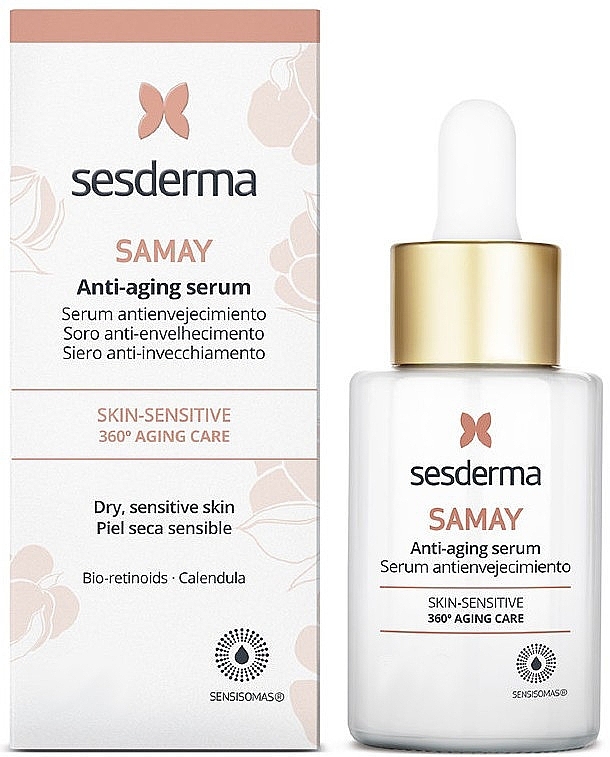 GIFT! Anti-Wrinkle Serum for Dry & Sensitive Skin - SesDerma Laboratories Samay Anti-Aging Serum Sensitive Skin — photo N1