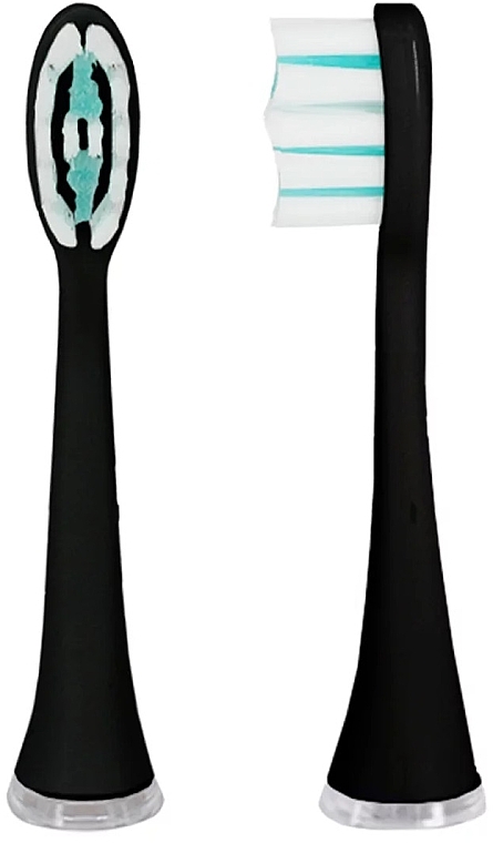 GIFT! Electric Toothbrush Heads, black - Smiley Pro Daily Clean — photo N1