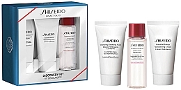 Fragrances, Perfumes, Cosmetics Set - Shiseido Essential Energy Starter Set (cleans/foam/30ml + treat/30ml + cr/30ml) 