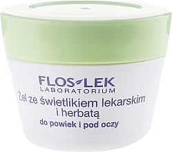 Lid and Under Anti-Aging Eye Gel with Eyebright and Green Tea - Floslek Lid And Under Eye Gel With Eyebright And Green Tea  — photo N2