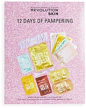 Fragrances, Perfumes, Cosmetics Advent Calendar - Makeup Revolution Skin 12 Days of Face, Body & Hair Mask Advent Calendar