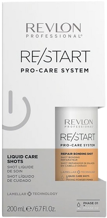 Revitalizing Treatment for Damaged Hair - Revlon Professional Restart Pro-Care System Repair Bonding Shot — photo N2