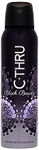 Fragrances, Perfumes, Cosmetics C-Thru Black Beauty Deodorant Body Spray - Deodorant