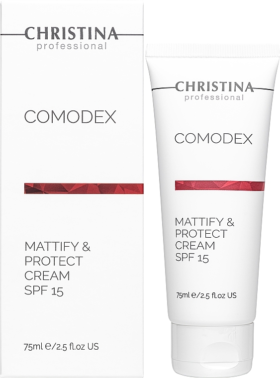 Face Cream - Christina Comodex Mattify & Protect Cream SPF15 — photo N2