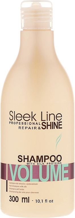 Hair Shampoo - Stapiz Sleek Line Volume Shampoo — photo N1