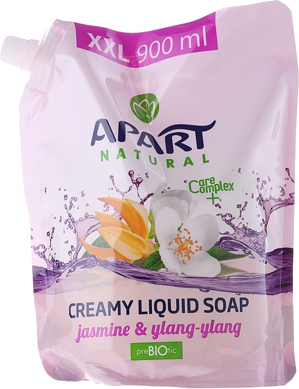 Liquid Soap "Jasmine & Ylang Ylang" - Apart Natural Jasmine & Ylang Ylang Soap (doypack) — photo N1