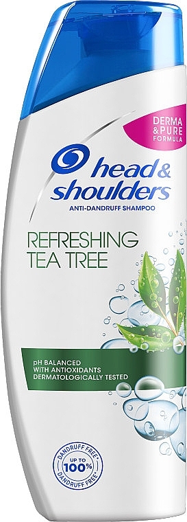 Anti-Dandruff Shampoo "Tea Tree" - Head & Shoulders Tea Tree Shampoo — photo N1