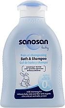 Fragrances, Perfumes, Cosmetics Baby Shampoo & Bathing Gel 2in1 - Sanosan Baby Bath & Shampoo