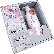 Fragrances, Perfumes, Cosmetics Set - KeraSys Lovely & Romantic (shm/600ml + cond/600ml)