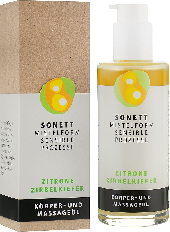 Organic Citrus Massage Oil - Sonnet Citrus Massage Oil — photo N4