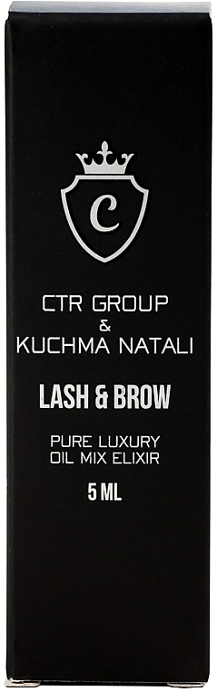 Brow & Lash Care Oil - CTR Pure Luxury Oil Mix Elixir — photo N2