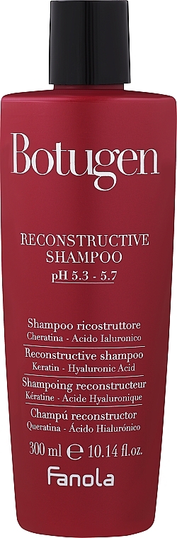 Hair Reconstruction Shampoo - Fanola Botugen Botolife Shampoo — photo N3