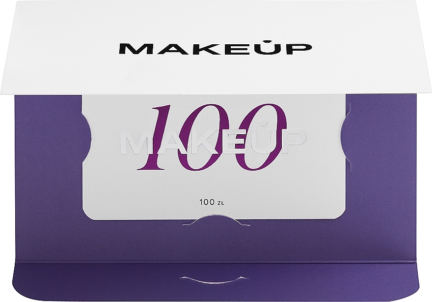 Gift Card 100 zl - MAKEUP  — photo N1