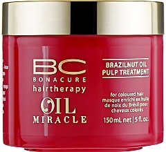 Brazilnut Oil Hair Mask - Schwarzkopf Professional Bonacure BC Miracle Brazilnut Oil Pulp Treatment — photo N1