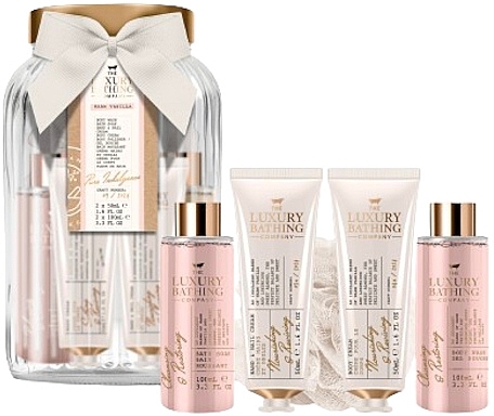 Set, 6 products - Grace Cole The Luxury Bathing Company Warm Vanilla Pure Indulgence — photo N1