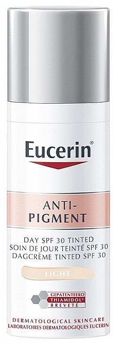 Foundation - Eucerin Anti-Pigment Tinted Day Care SPF30 — photo N1
