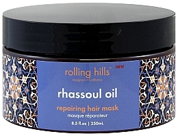 Revitalizing Hair Mask - Rolling Hills Rhassoul Oil Repairing Hair Mask — photo N1
