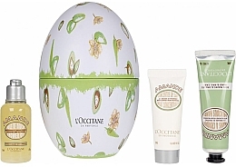 Fragrances, Perfumes, Cosmetics Set - L'Occitane Almond Box (h/cr/30ml + b/milk/20ml + sh/oil/35ml)