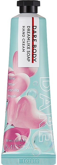 Hand Cream - Missha Dare Body Hand Cream Dreamlike Soap — photo N1