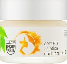 Fragrances, Perfumes, Cosmetics Centella Asiatica Facial Night Cream - Styx Naturcosmetic Aroma Derm Centella Asiatica Night Cream